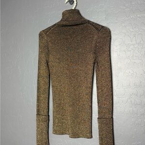 Roberto Cavalli Glitter Turtleneck Sweater